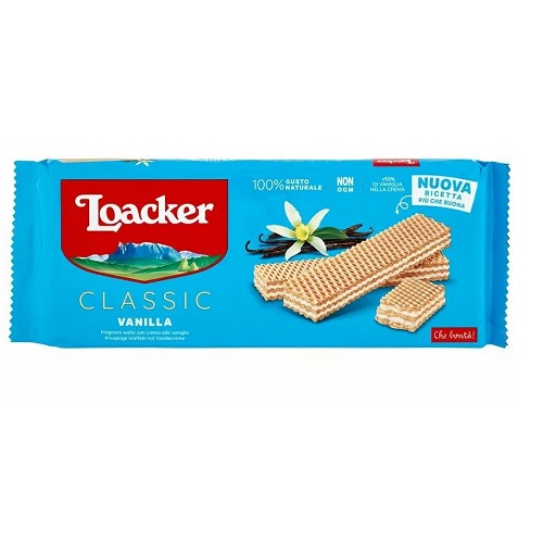 Loacker вафли Classic Vanilla, 90 гр